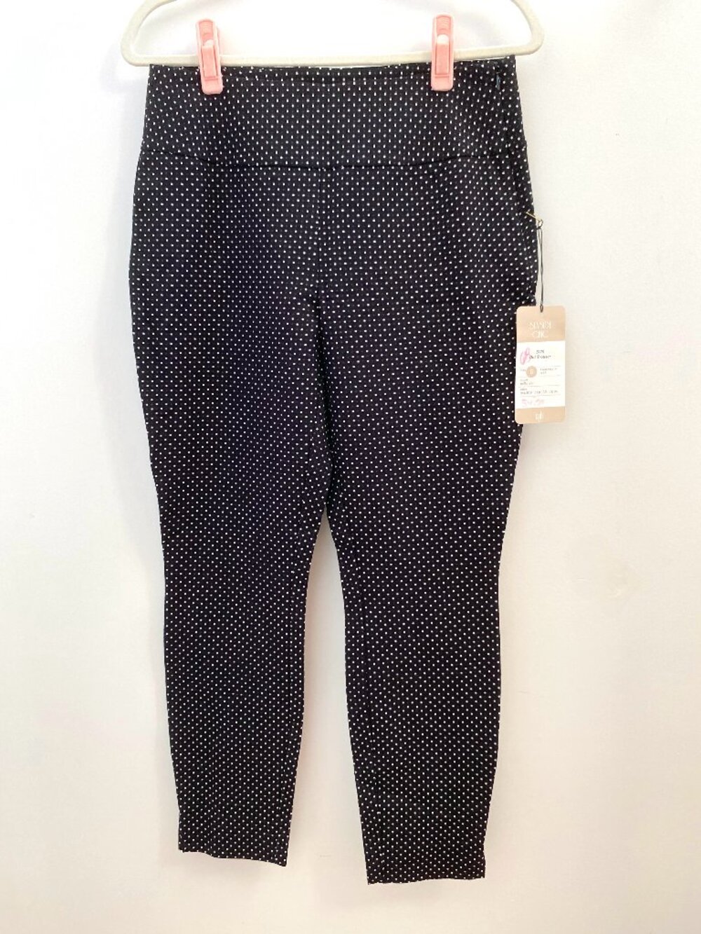 CAbi Dot Trouser Dress Pants NWT Size 6